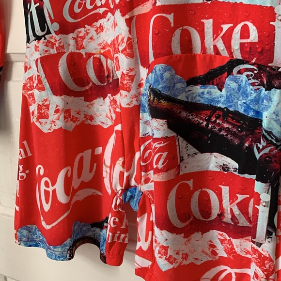 PARADE COCA COLA LONG SLEEVE ROMPER ONESIE - Picture 7 of 9